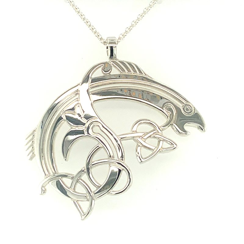 salmon of knowledge pendant